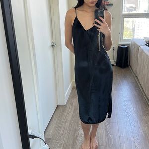 Equipment Silk Blend Slip Dress